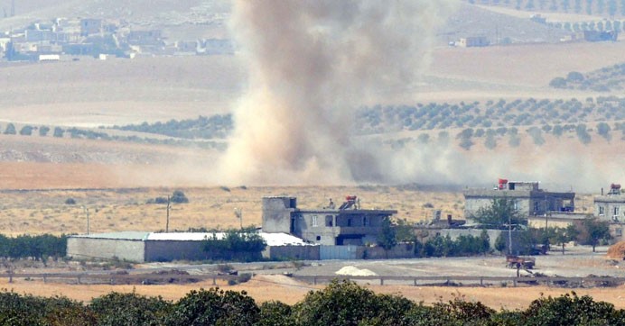 Türk ordusu Aktarini bombaladı - Fərat qalxanı
