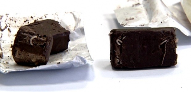 Bakıda qurdlu konfet satılır – Video