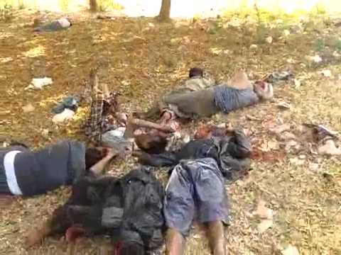 Arakanda müsəlmanlar döyülərək öldürülürlər - Video