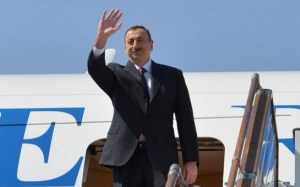 İlham Əliyev Ukraynaya getdi