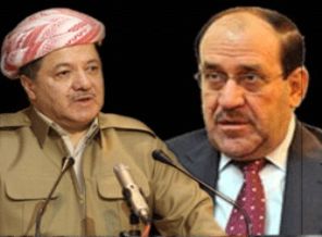 Kürd liderlər bir-birinə dəydi