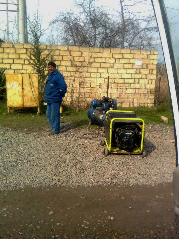 Sabirabadda rəzalət: qaza hava vururlar - Özəl/Foto