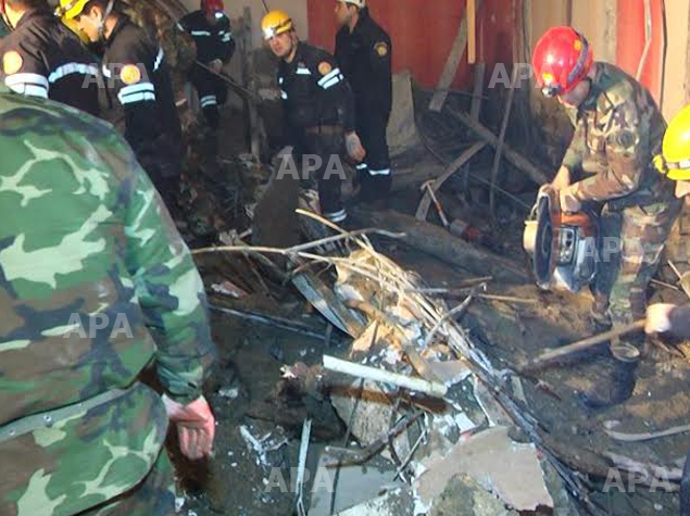 "Lokomotiv"də baş verən partlayışla bağlı açıqlama - Rəsmi