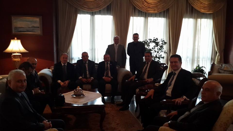 Türkiyə səfiri redaktorlarla bir araya gəldi - Foto