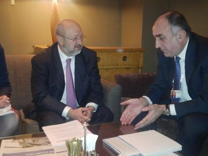 Elmar Məmmədyarov ATƏT-in Baş katibi ilə görüşüb