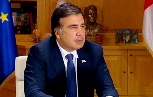 Saakaşvili Ukrayna müxalifəti ilə videosunu paylaşdı - Video