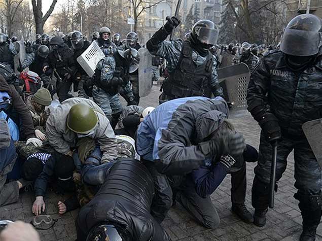 Azərbaycanlı iş adamı Maydanda döyüldü