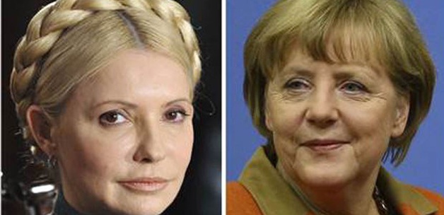 Angela Merkeldən Timoşenkoya: "Azadlığa xoş gəldin"