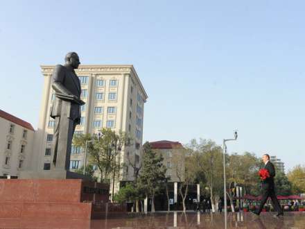 Prezident Sumqayıtda açılış etdi