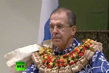 Lavrovdan gülməli anlar – Video