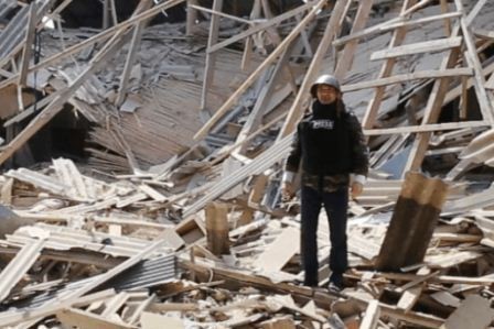 Homes and properties destroyed by Armenia