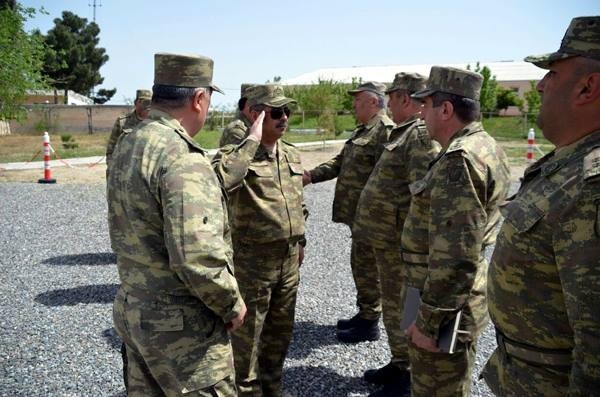 Azerbaijani Generals on the frontline (Photo)