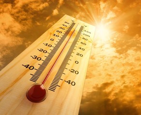 Tomorrow air temperature will reach 42 C
