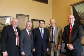 Nasimi Aghayev met with Utah senators