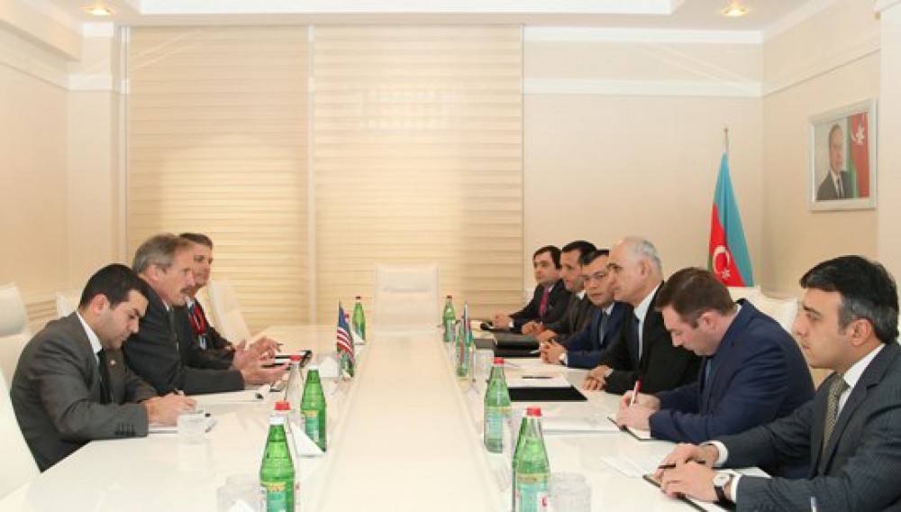 Robert Cekuta met with Shahin Mustafayev