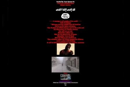 ISIS-affiliated group hacks websites of several companies