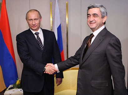 Vladimir Putin will meet with Serzh Sargsyan