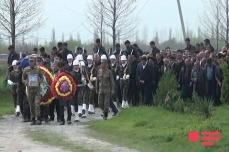 Martyred Azerbaijani soldier laid to rest