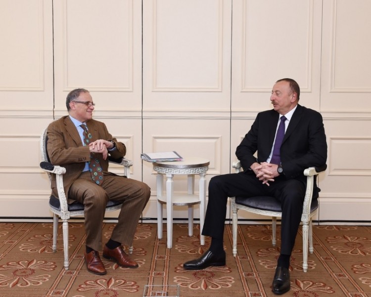 Ilham Aliyev met with Fred P. Hochberg