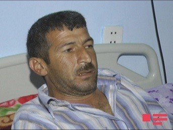 Civilian wounded in Armenian shelling taken to Baku