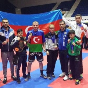 Azerbaijani kickboxer becomes 7-time European champion
