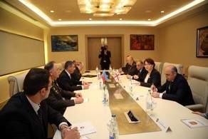 Azerbaijani, Georgian defense ministers met