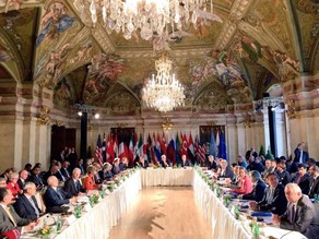 Meeting of International Syria Support Group starts