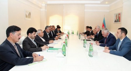 Shahin Mustafayev met Minister of Agriculture of Iran