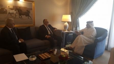 Elmar Mammadyarov meets with Qatari counterpart