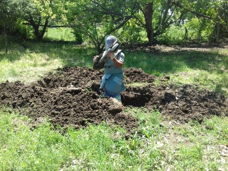 ANAMA discovers two UXOs (Photo)