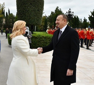 Ilham Aliyev met with Grabar-Kitarovi - Photo